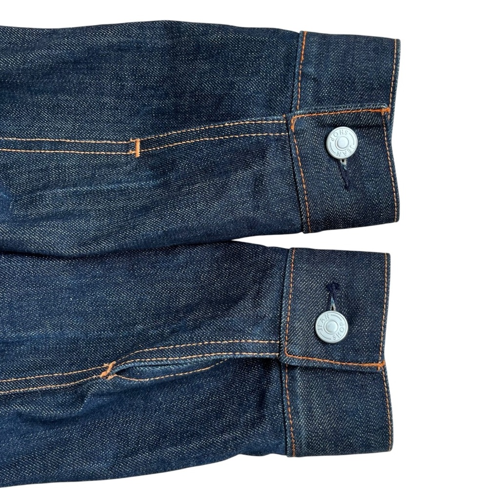 Vintage Jean Shop Jacket Selvedge Denim Trucker NYC - Picture 8 of 16